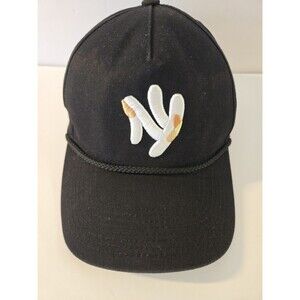 Field Grade X Kurve Studio NY Is Healing Deep Navy Wool Trucker Hat One Size GUC